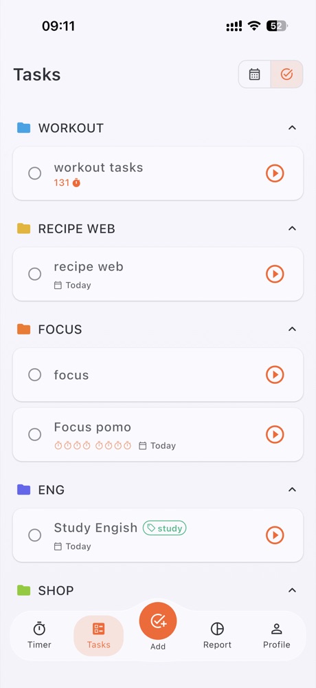 Tasks
